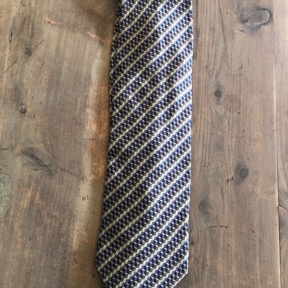 STAFFORD 100 % silk tie made in Italy. - Picture 3 of 5